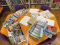 Благодарност за дарените книги към училищната библиотека - малка снимка