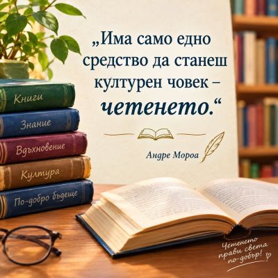 Благодарност за дарените книги към училищната библиотека 2